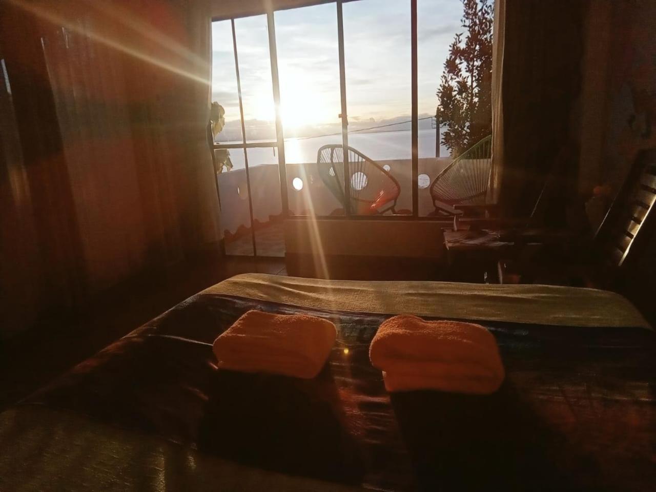 Jardin Andino Hostal Copacabana  Ngoại thất bức ảnh
